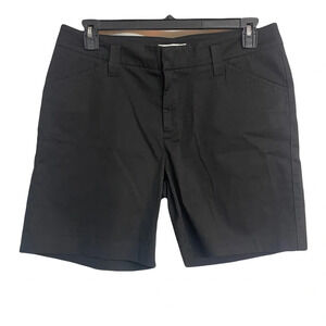 Lee one true fit ( lower on the waist) women’s black shorts size 14medium